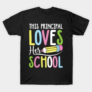 This Principal Loves Her School T-Shirt